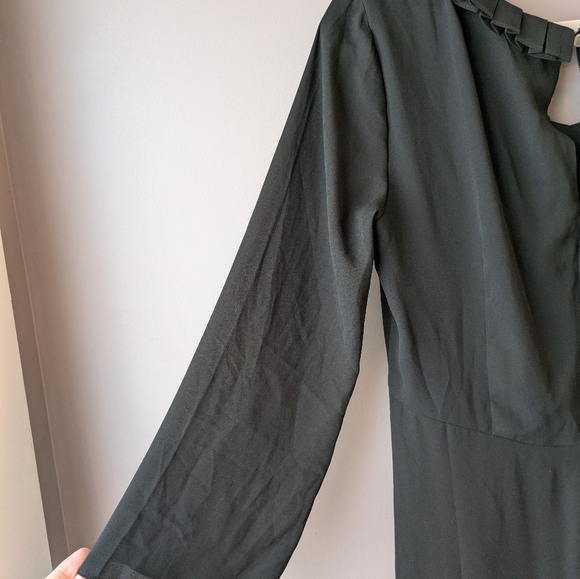 The Limited Collection Black Chiffon Dress sz M NWT - Picture 7 of 15